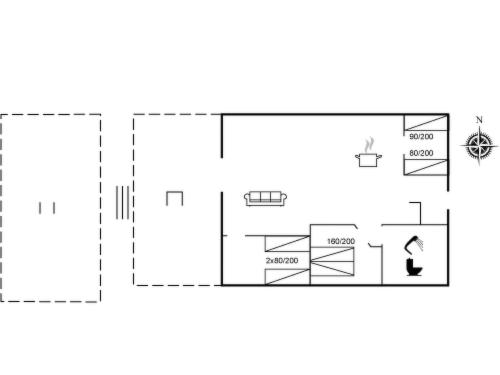 Půdorys ubytování Holiday Home Loi - 200m from the sea by Interhome