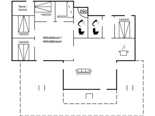 Κάτοψη του Holiday Home Rathulf - 500m from the sea by Interhome