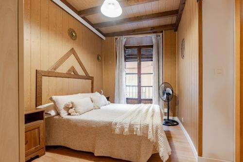 Postel nebo postele na pokoji v ubytování Apartamentos Turísticos Luna