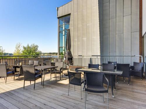 Un balcón o terraza en Holiday Home Tamia - 100m to the inlet by Interhome