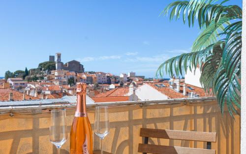 Bel Appartement 5* Vue Mer Et Suquet - Centre Cannes
