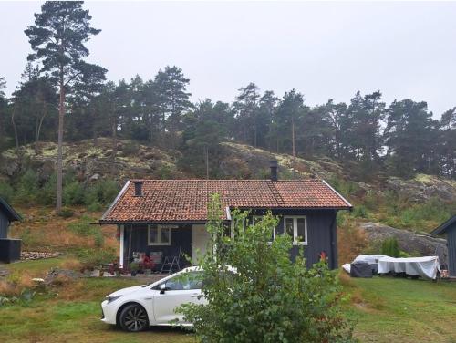 Zahrada ubytování Cottage Langan