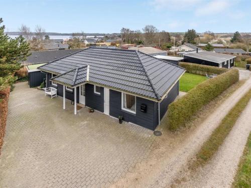 an overhead view of a house with a roof at Holiday Home Aloisia - 300m from the sea by Interhome in Broager