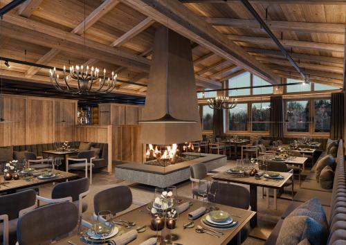 Εστιατόριο ή άλλο μέρος για φαγητό στο Chalet Zuegg