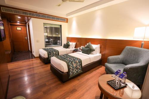 Ruang duduk di Hotel Royal Cliff
