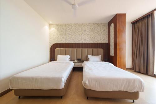 Hotel Meeravillにあるベッド