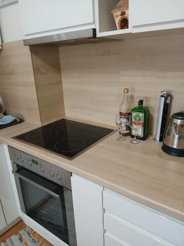 Η κουζίνα ή μικρή κουζίνα στο Apartman Lada