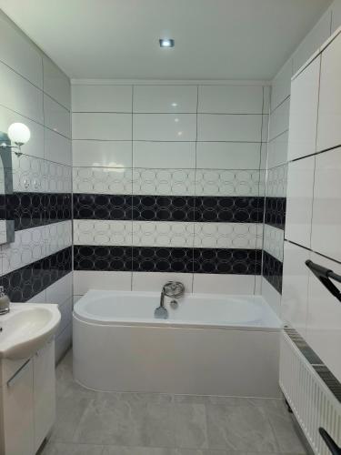 Bilik mandi di Apartament Altbau Słubice