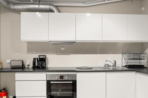 Cucina o angolo cottura di Tromso Downtown Apartments - Main Street