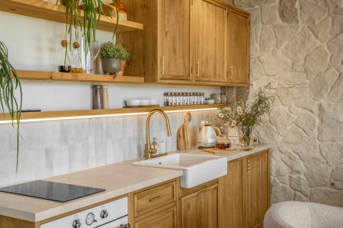 Dapur atau dapur kecil di Mucharskie Wzgórze