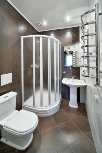 Un baño de Apart-Hotel Chale Graal