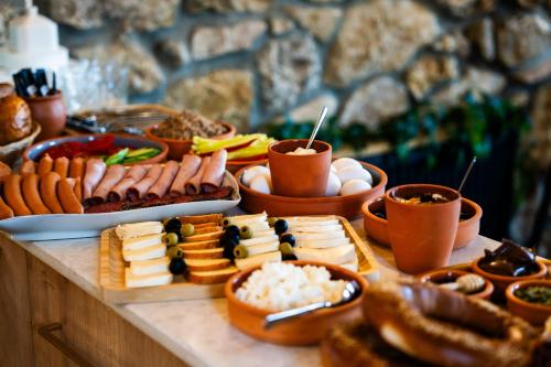 Mad i villaen eller i nærheden