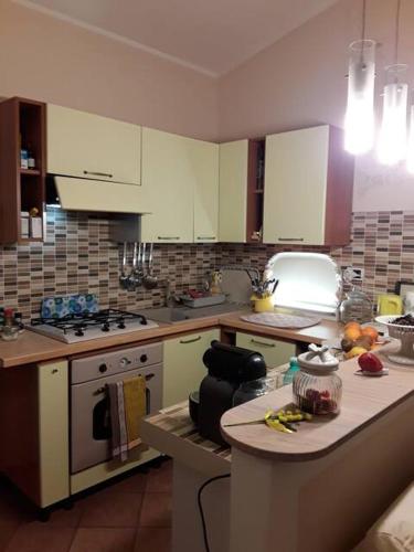 Η κουζίνα ή μικρή κουζίνα στο Residenza i Fenicotteri