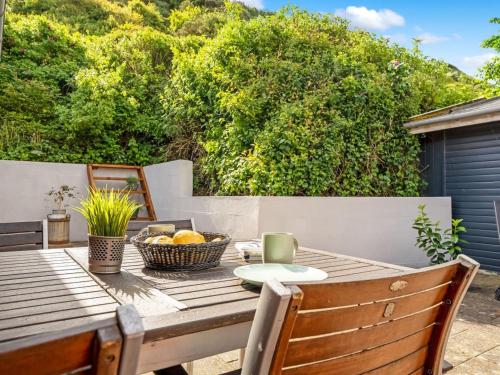 Jardín al aire libre en Holiday Home Blia - 120m to the inlet by Interhome