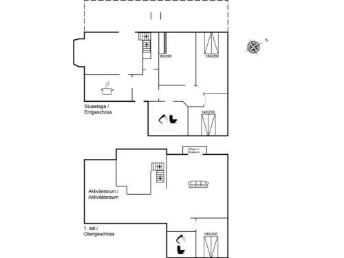 Κάτοψη του Holiday Home Malin - 1-4km to the fjord by Interhome