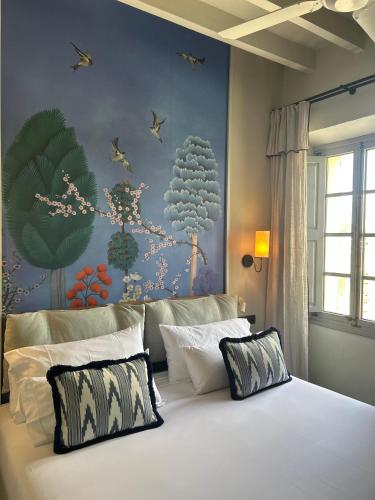 Ένα ή περισσότερα κρεβάτια σε δωμάτιο στο Hotel Son Xotano