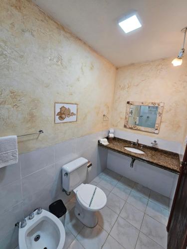 Koupelna v ubytování Hotel Fazenda Villa-Forte
