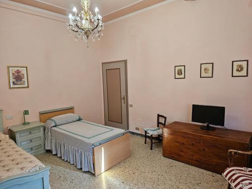 Μια τηλεόραση ή/και κέντρο ψυχαγωγίας στο La Felce vacation home