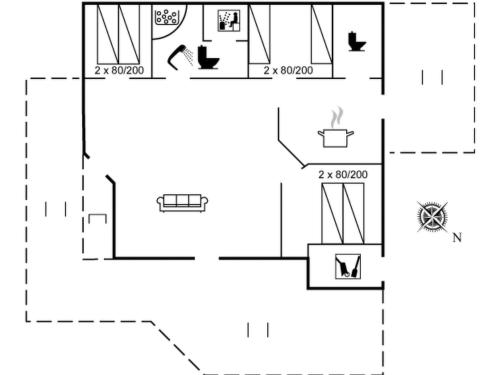 Κάτοψη του Holiday Home Sisko - 600m from the sea by Interhome