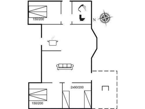 Κάτοψη του Holiday Home Anabella - 400m to the fjord by Interhome