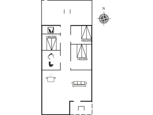 Κάτοψη του Holiday Home Gail - 400m to the fjord by Interhome