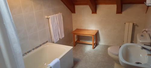 Koupelna v ubytování La Casona