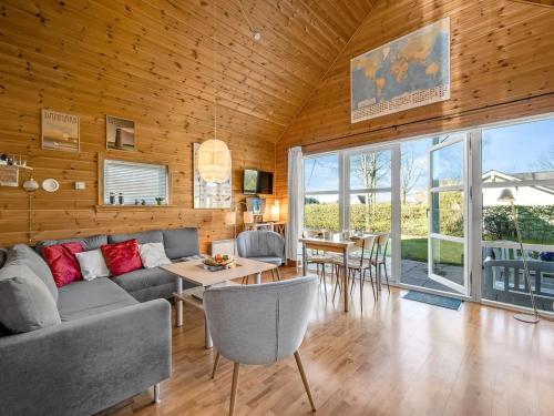 Гостиная зона в Holiday Home Terese - 45km from the sea by Interhome