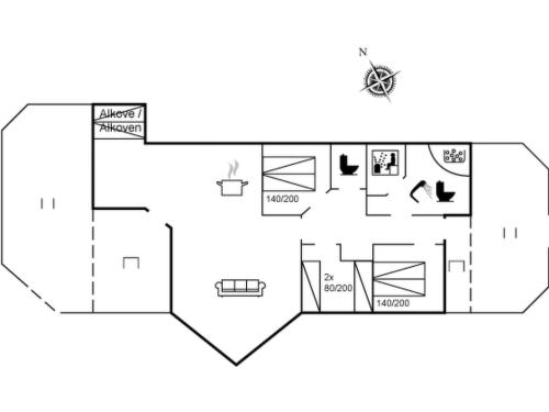 Κάτοψη του Holiday Home Lucio - 350m to the inlet by Interhome