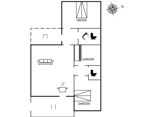 a schematic diagram of the experimental apparatus at Holiday Home Milan - 250m to the fjord by Interhome in Thyholm