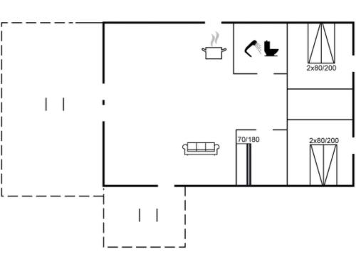Κάτοψη του Holiday Home Aslag - 150m to the fjord by Interhome