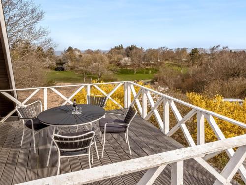 Balkón nebo terasa v ubytování Holiday Home Thyra - 500m to the fjord by Interhome