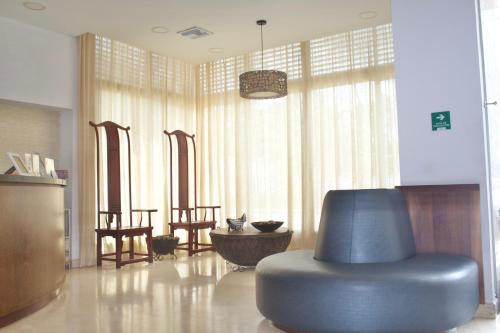 Zona de estar de Hotel Taroa