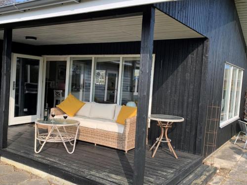 Балкон или терраса в Holiday Home Norell - 800m from the sea by Interhome