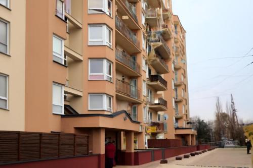 Το κτήριο όπου στεγάζεται  το διαμέρισμα