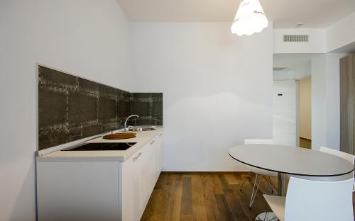 A kitchen or kitchenette at Zacapa B&B