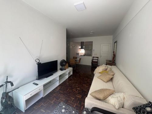 TV a/nebo společenská místnost v ubytování Apartamento Aconchegante no Mucuripe
