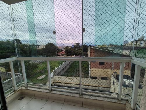 a view from the balcony of a building at 301 Lugar de Veraneio in Serra
