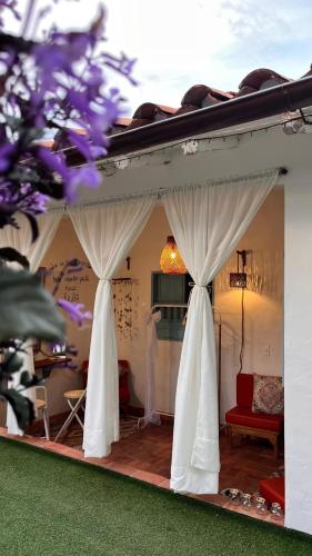 Κήπος έξω από το Casa Quintanilla Barichara