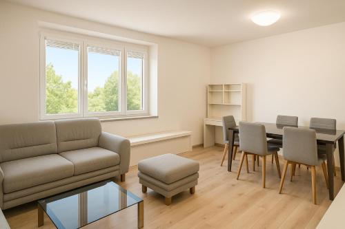Гостиная зона в Stay in Piešťany Business 2BR