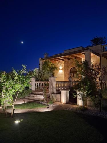 Κήπος έξω από το Villa Pugliese