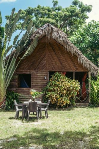Zahrada ubytování Bungalows India, El Valle, Samana
