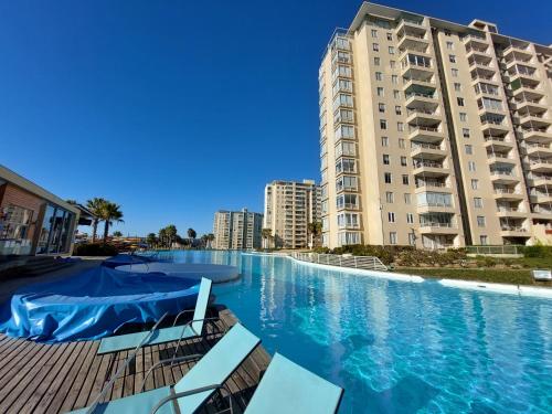 Bassein majutusasutuses Depto Laguna Vista Algarrobo või selle lähedal