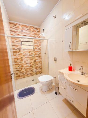 Salle de bains dans l'établissement Recanto Lavivida - Conexão com a natureza