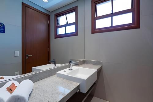 Koupelna v ubytování Pyreneus Residence - GAV Resorts