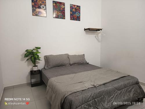 Katil atau katil-katil dalam bilik di DEYA HOMESTAY Tanjung Lumpur