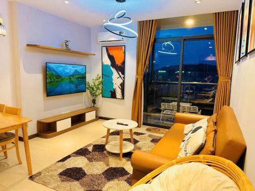 TV o dispositivi per l'intrattenimento presso CSJ Seaside - Căn Hộ Cạnh Biển