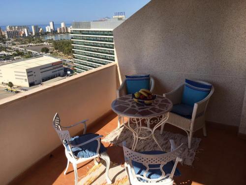 Balkón nebo terasa v ubytování Elite Apartments in Calpe