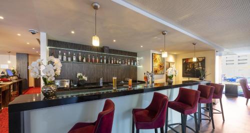 Lounge atau bar di Best Western Plus Amedia Art Salzburg