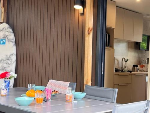 Dapur atau dapur kecil di Camping JOBEL
