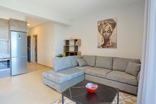 Χώρος καθιστικού στο Isol Rooms B2